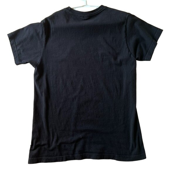 Nirvana Smiley Face T-Shirt Unisex Size Medium Black and Yellow - Picture 5 of 5